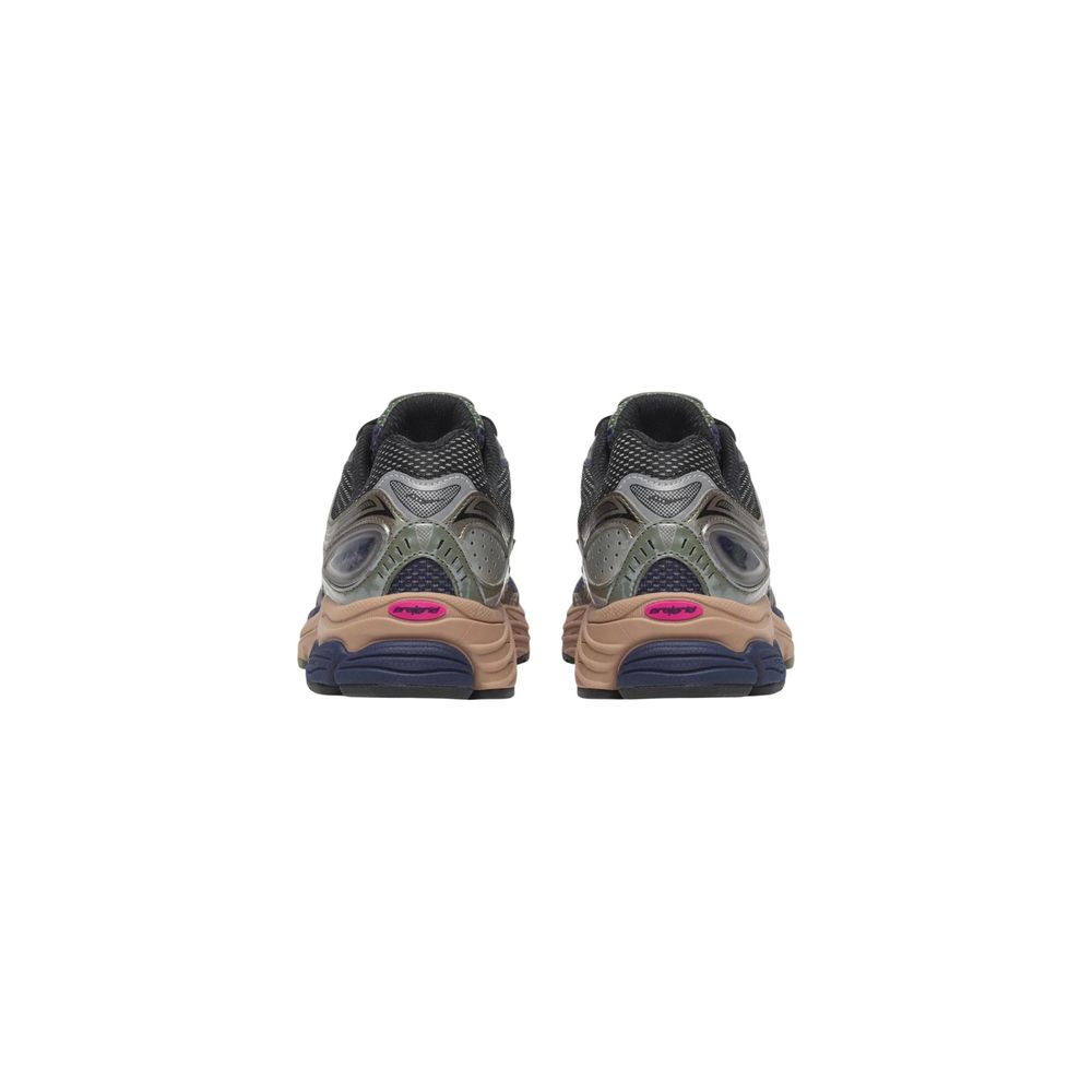 Blue Synthetic Athletic Sneakers - Image 4