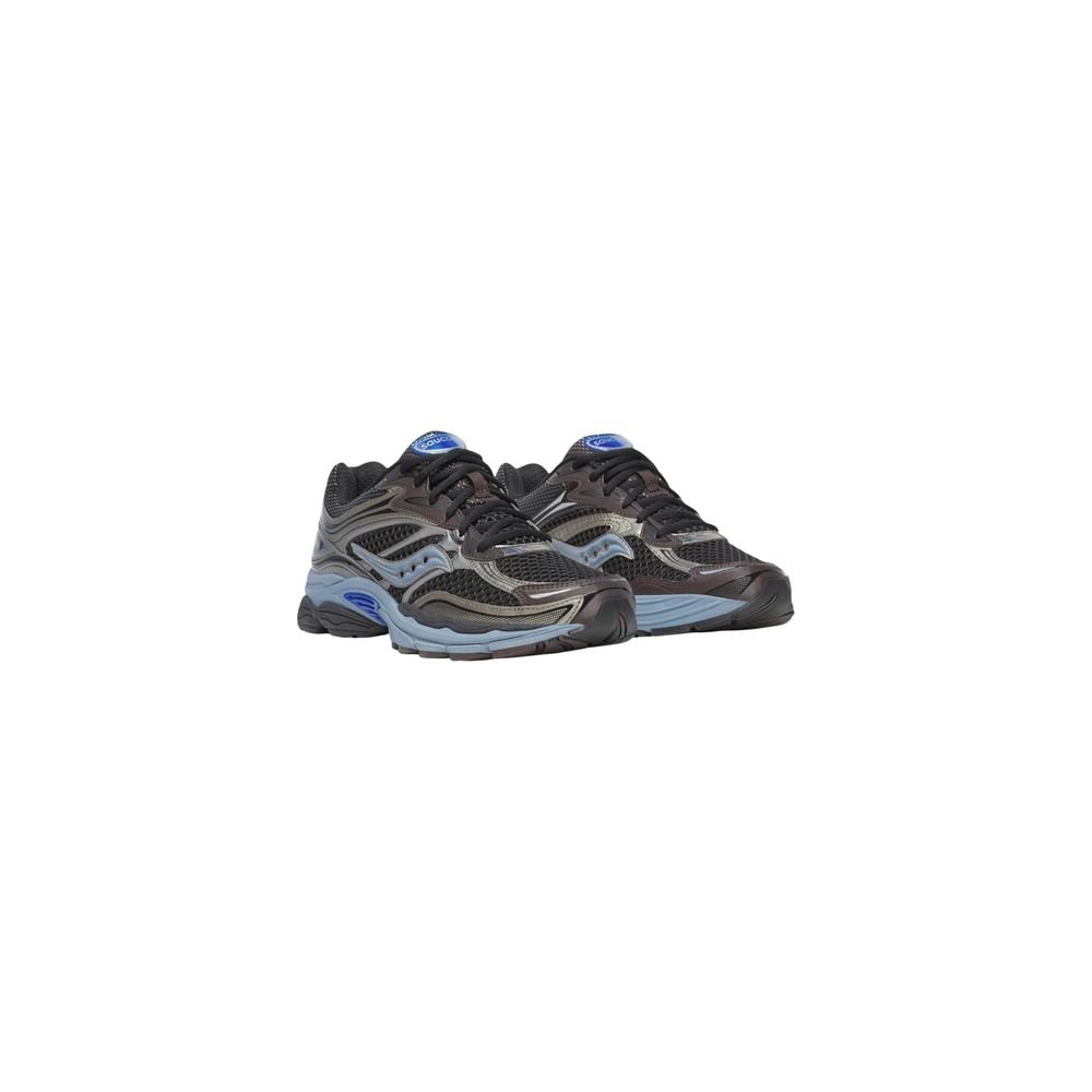 Black Synthetic Athletic Sneakers - Image 2