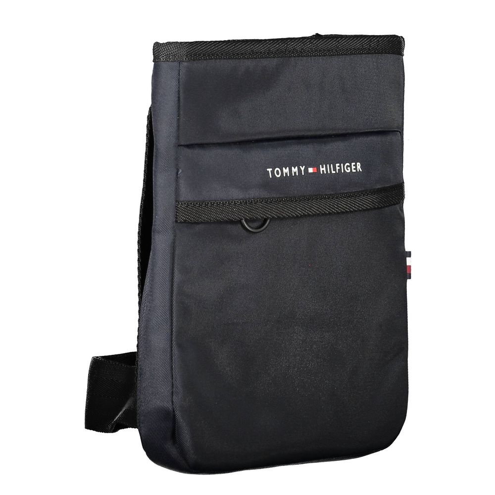Blue Polyester Men's Shoulder Bag - Image 3