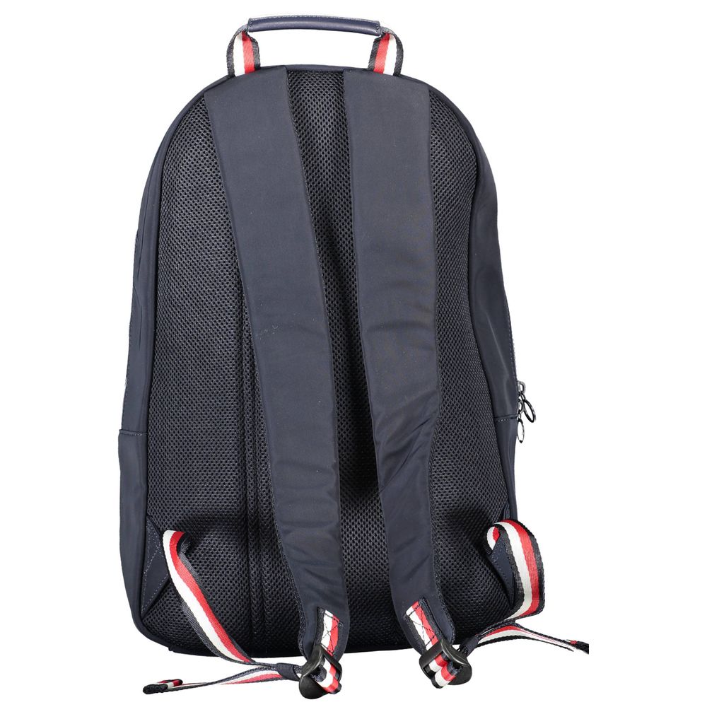 Blue Polyester Men Backpack - Image 2