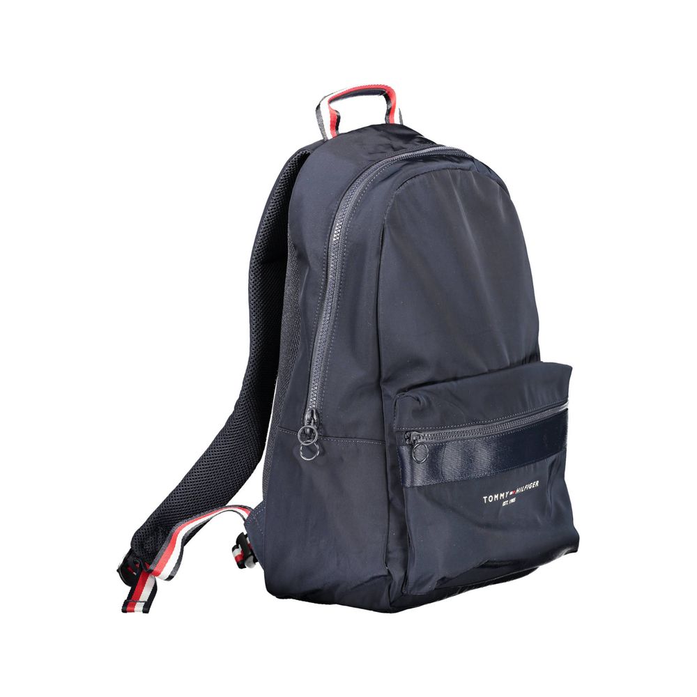 Blue Polyester Men Backpack - Image 3