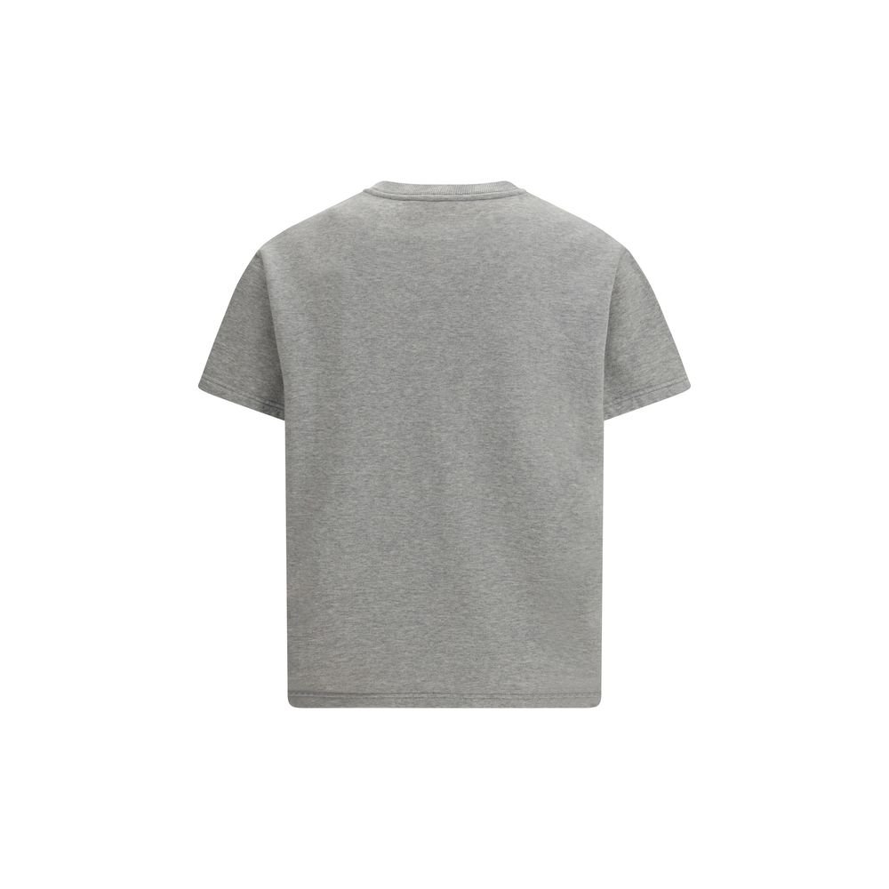 Elegant Gray Soft Cotton T-Shirt designed by Givenchy - Image 2