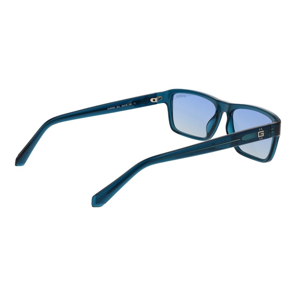 Blue Plastic Sunglasses - Image 3