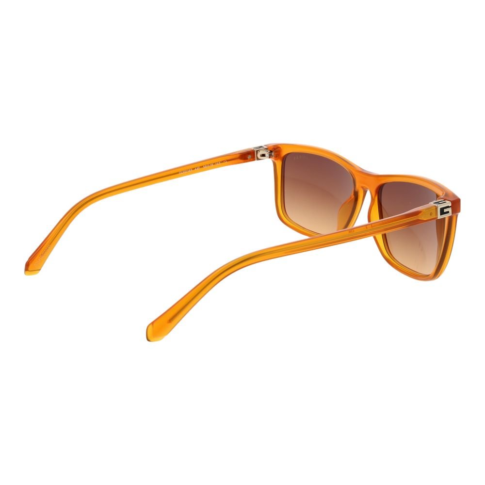 Orange Plastic Sunglasses - Image 3