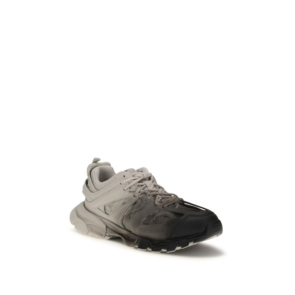 Gray Polyamide Athletic Sneakers - Image 2