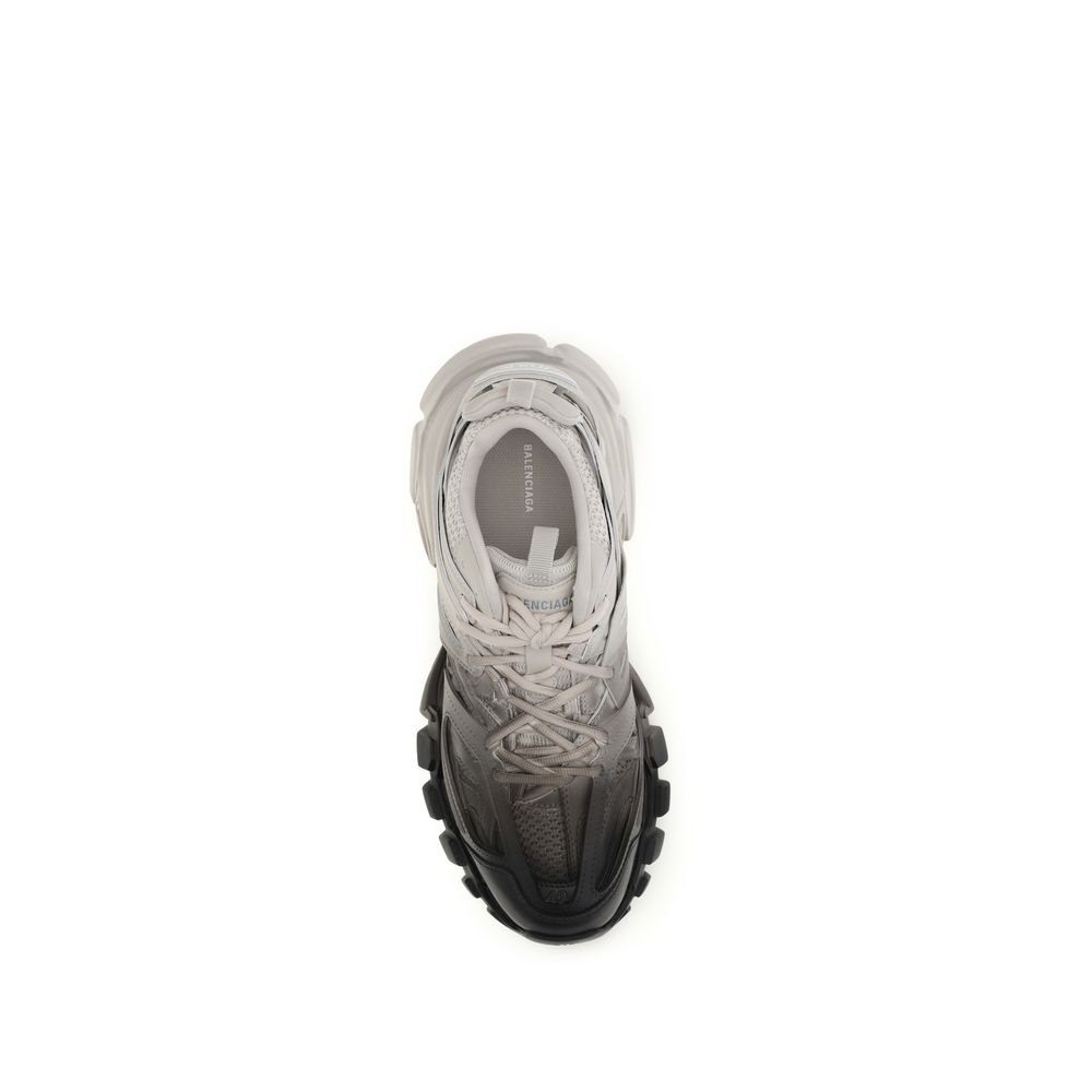 Gray Polyamide Athletic Sneakers - Image 4
