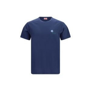 Trendy Blue Soft Cotton Tulip T-Shirt designed by Kenzo