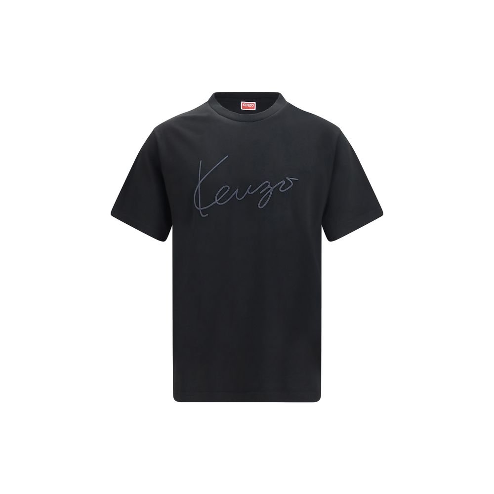Chic Black Soft Cotton T-Shirt designed by Kenzo