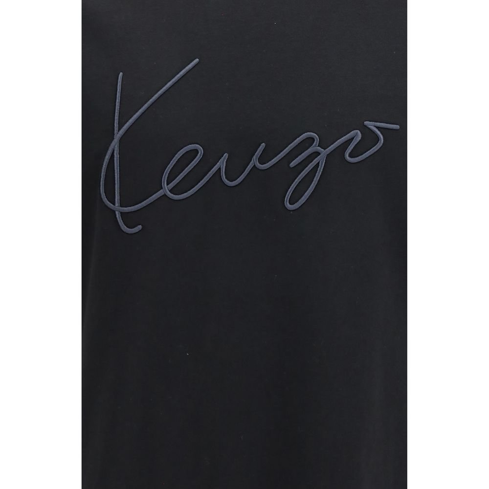 Chic Black Soft Cotton T-Shirt designed by Kenzo - Image 3