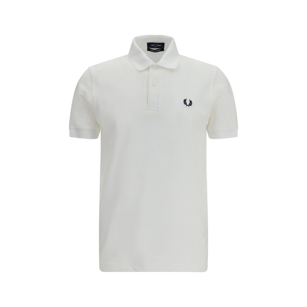 Stylish White Soft Cotton T-Shirt designed by Fred Perry