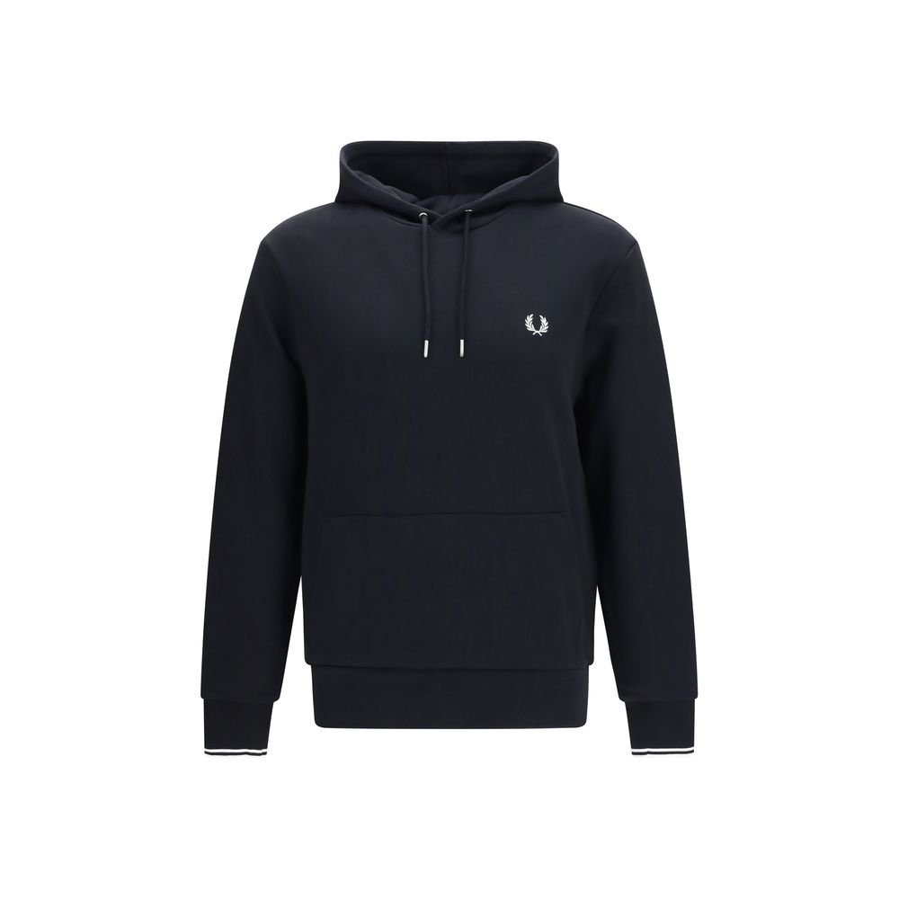 Trendy Black Soft Cotton Sweatshirt designed by Fred Perry