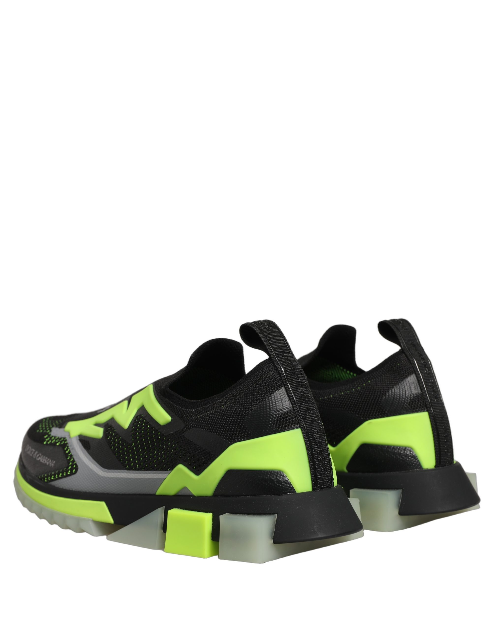 Black Green Sorrento Low Top Sneakers Shoes - Image 3