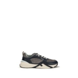 Chic Flow Leather Low Top Athletic Sneakers designed by Fendi