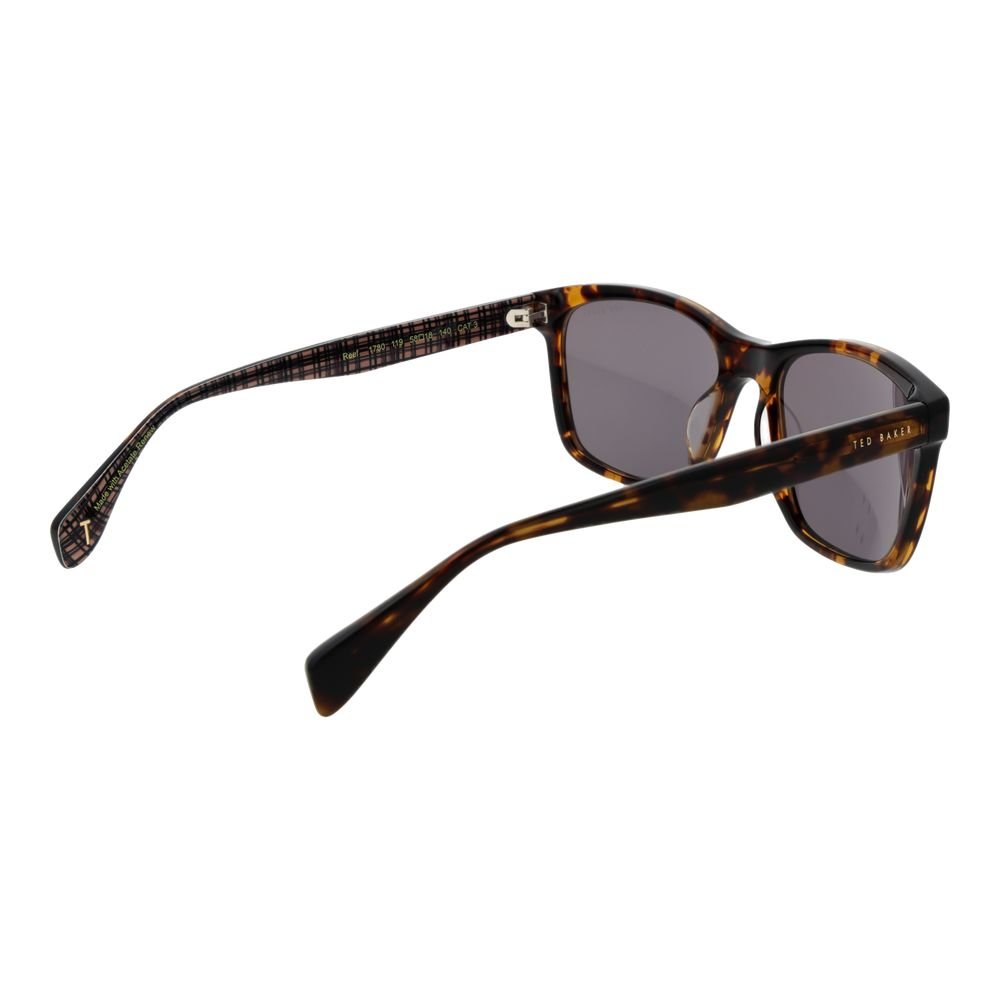 Chic Brown Acetate Sunglasses designed by Ted Baker - Image 3