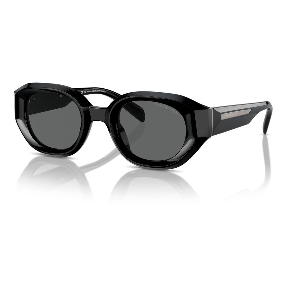 Black Acetate Sunglasses designed by Emporio Armani