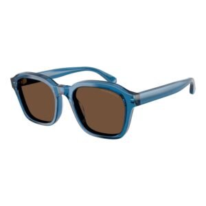 Blue Acetate Sunglasses designed by Emporio Armani