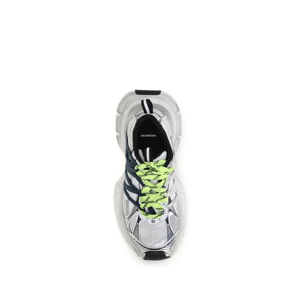 Stylish Gray Low Top Athletic Sneakers designed by Balenciaga - Image 4