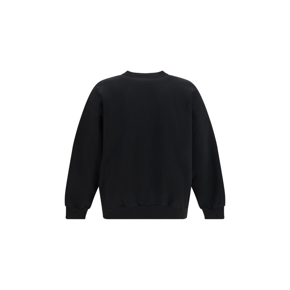 Chic Black Soft Cotton Sweatshirt designed by Balenciaga - Image 2