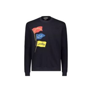 Trendy Blue Soft Cotton Sweatshirt designed by Paul&Shark