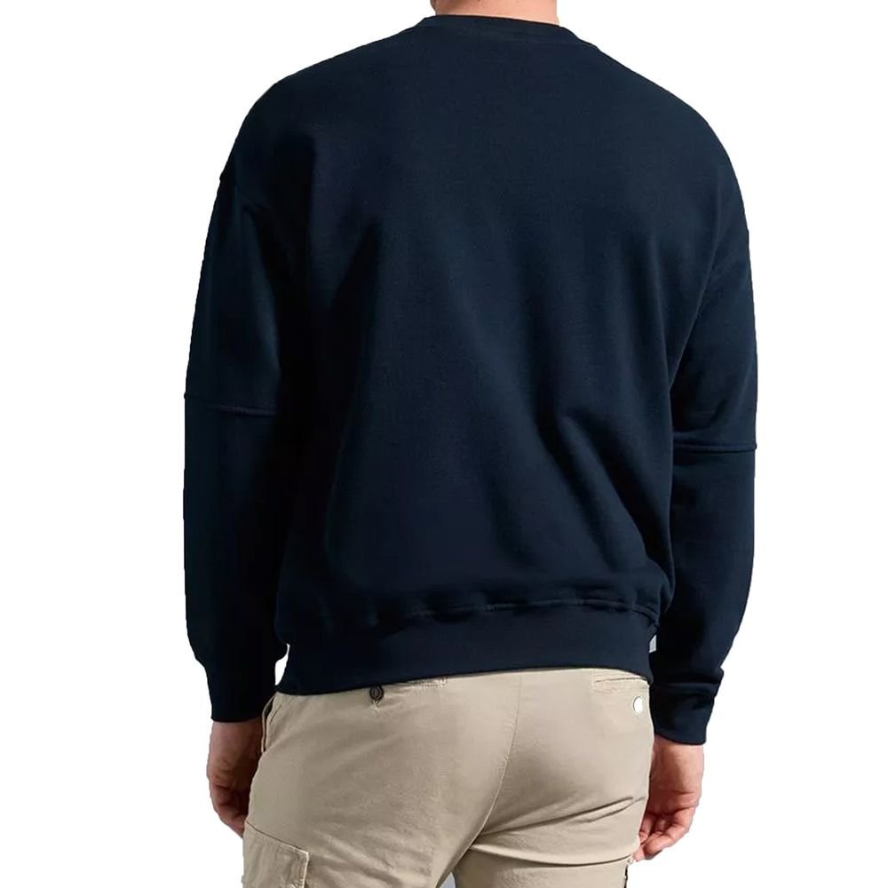 Trendy Blue Soft Cotton Sweatshirt designed by Paul&Shark - Image 3
