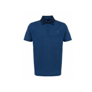 Elegant Blue Cotton Polo Shirt designed by Paul&Shark