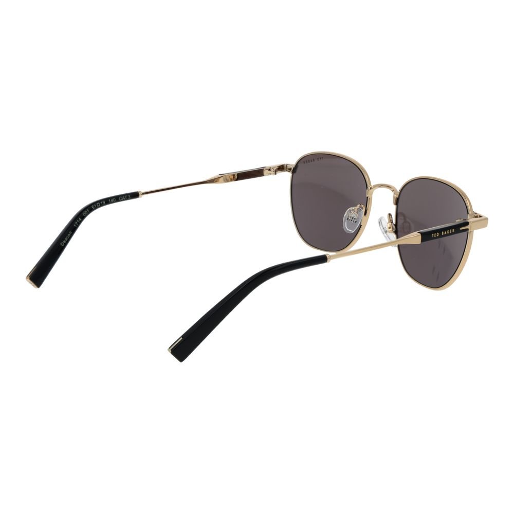 Chic Black Metal Sunglasses designed by Ted Baker - Image 3