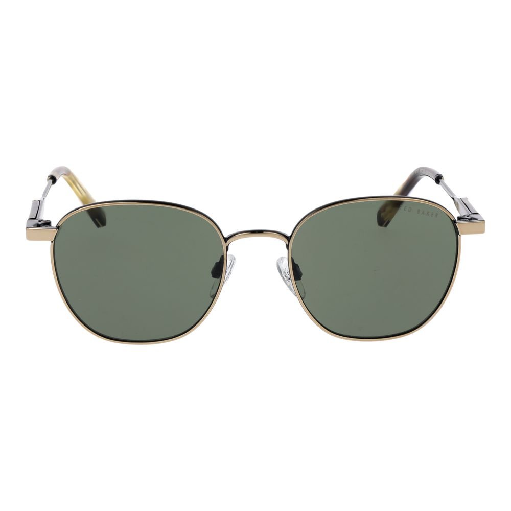 Stylish Gold Metal Sunglasses designed by Ted Baker - Image 2