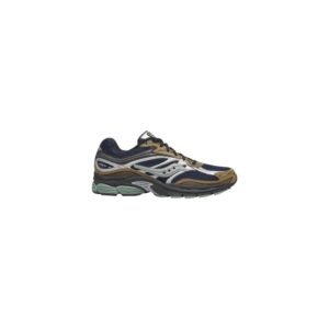 Trendy Brown Synthetic Athletic Sneakers designed by Saucony