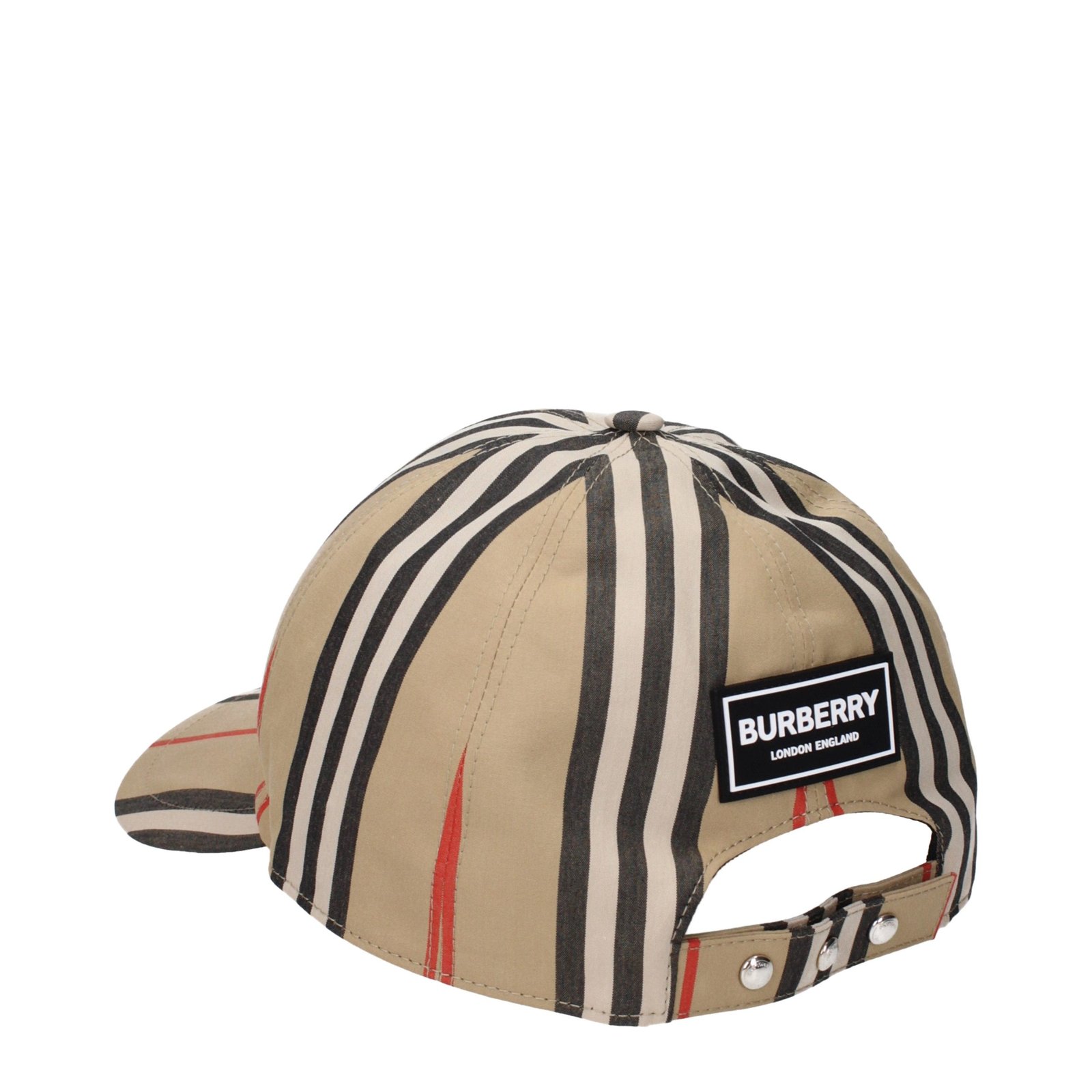 Iconic Beige Cotton Baseball Cap designed by Burberry - Image 2