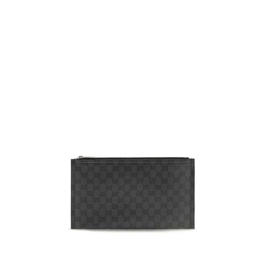 Chic Black Fabric Essence Shoulder Bag designed by Gucci