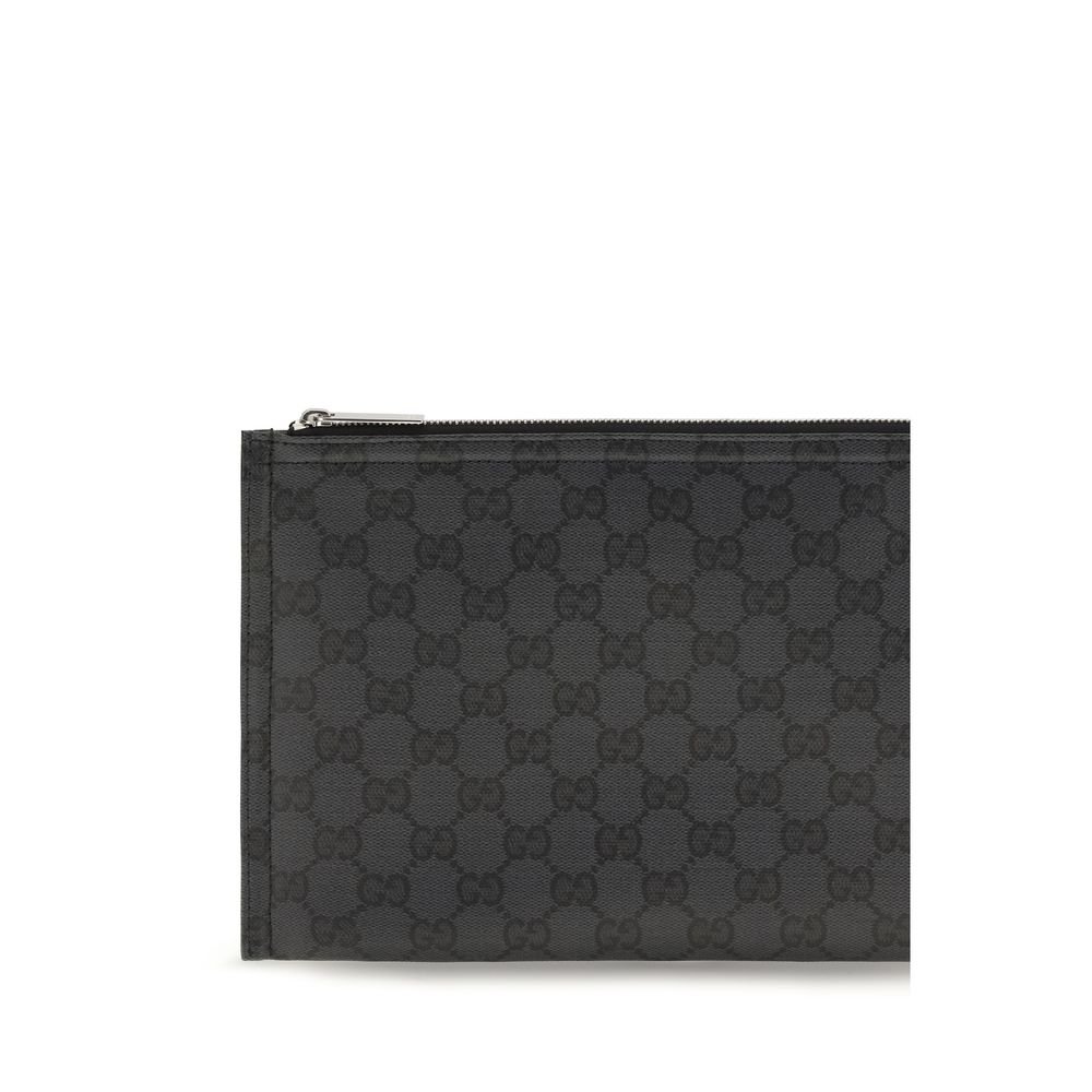 Chic Black Fabric Essence Shoulder Bag designed by Gucci - Image 3