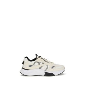 Chic White Low Top Sneakers designed by Valentino Garavani