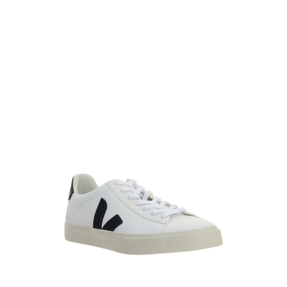 Casual White Leather Low Top Sneakers designed by Veja - Image 2