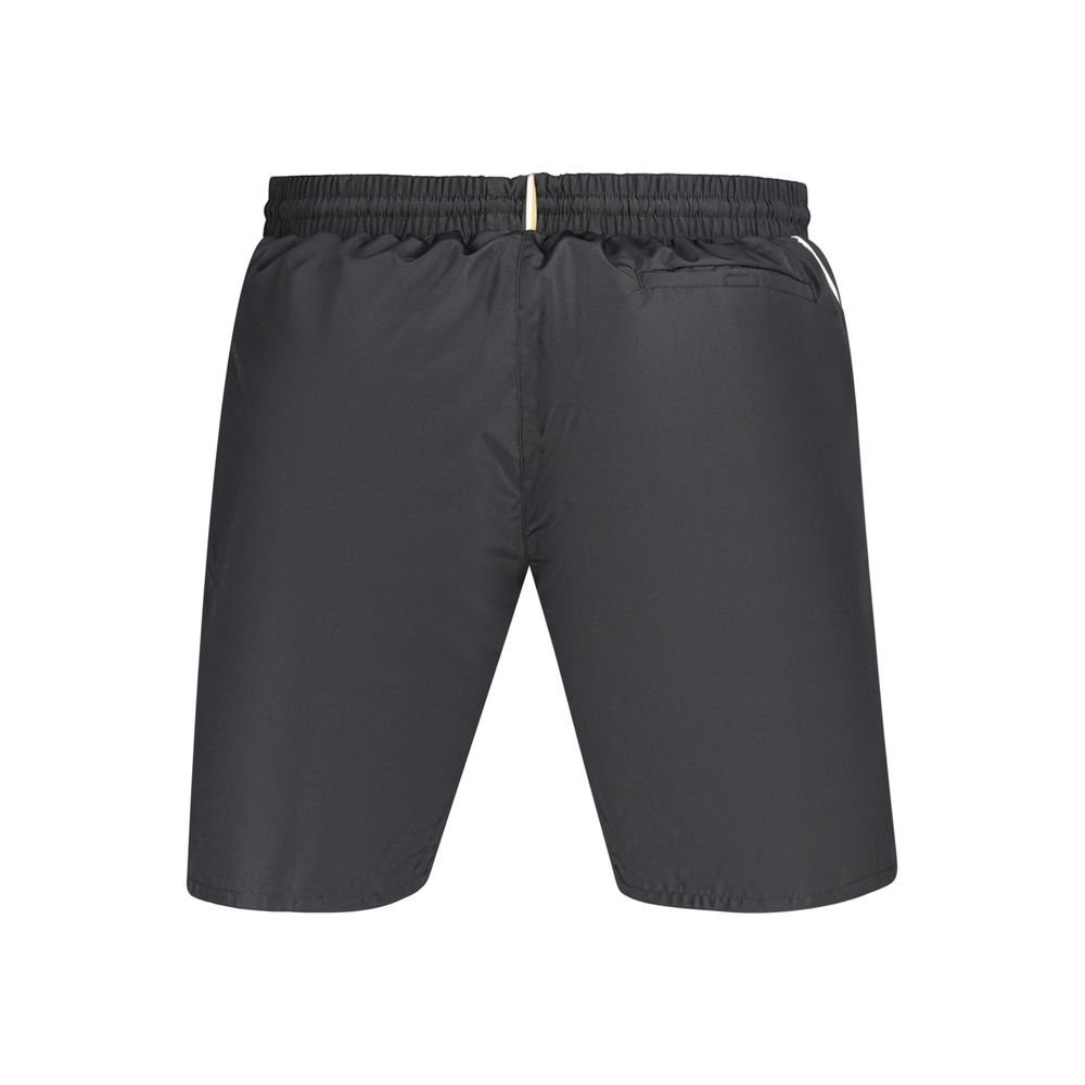 Stylish Nero Polyester Mens Shorts designed by Hugo Boss - Image 2