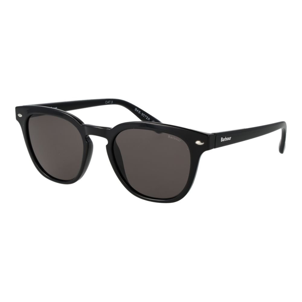 Chic Black Plastic Sunglasses designed by Barbour