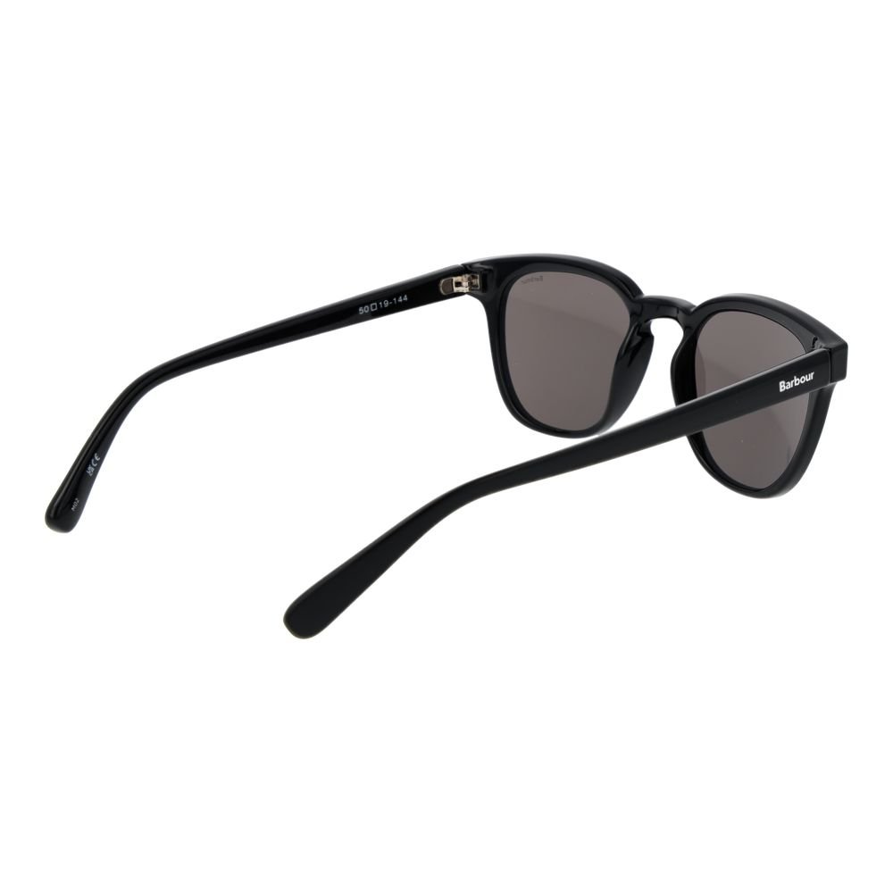 Chic Black Plastic Sunglasses designed by Barbour - Image 3