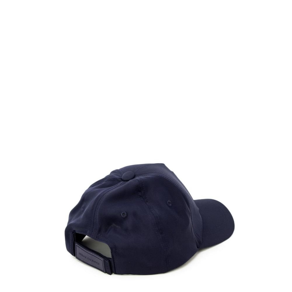 Trendy Blue Logo Baseball Cap designed by Armani Exchange - Image 2