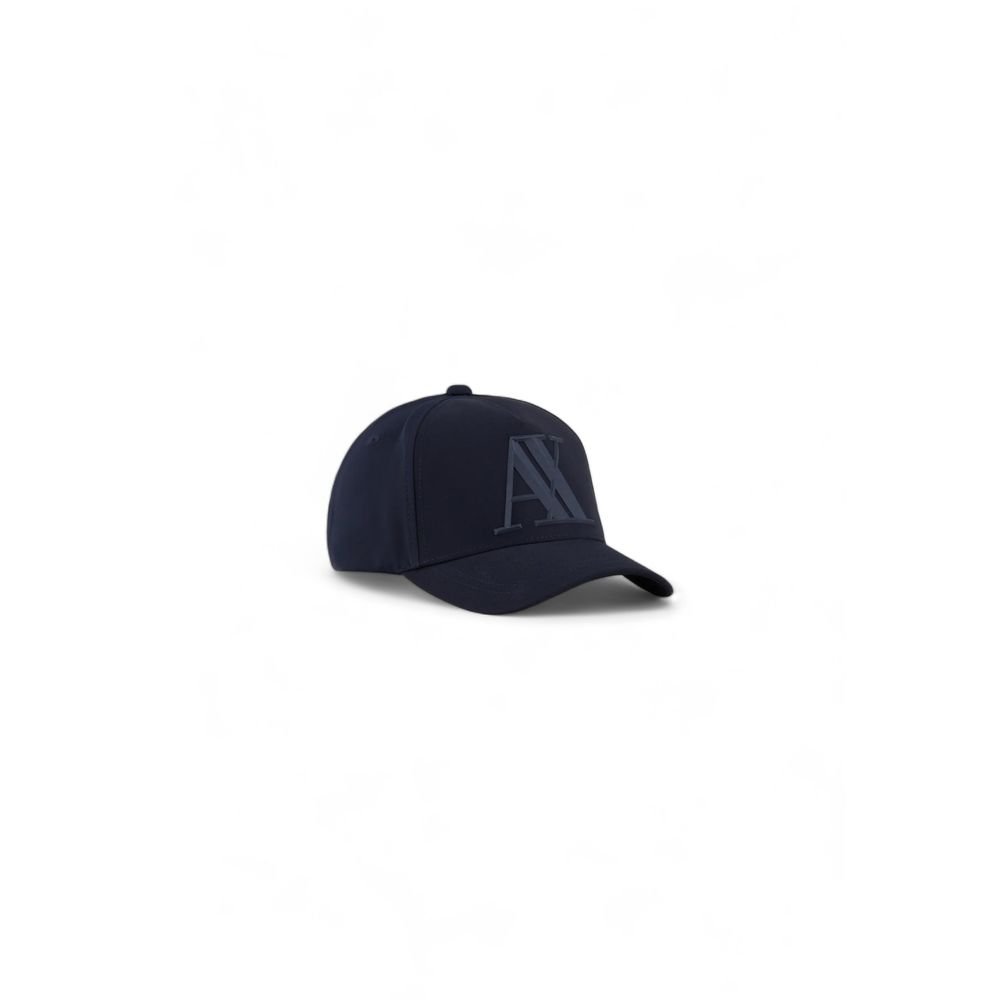 Trendy Blue Logo Baseball Cap designed by Armani Exchange - Image 5