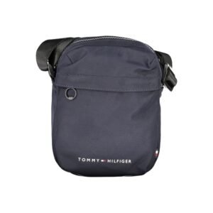 Blue Polyester Mens Shoulder Bag designed by Tommy Hilfiger