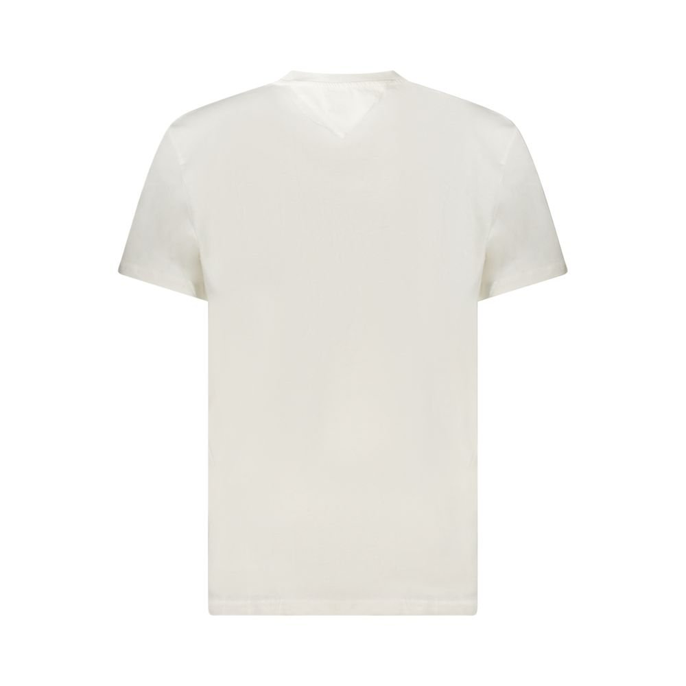 Bianco Cotton Mens T-Shirt designed by Tommy Hilfiger - Image 2