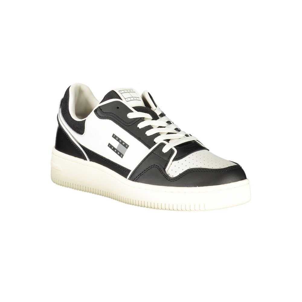 Black Polyurethane Men Sneaker - Image 2