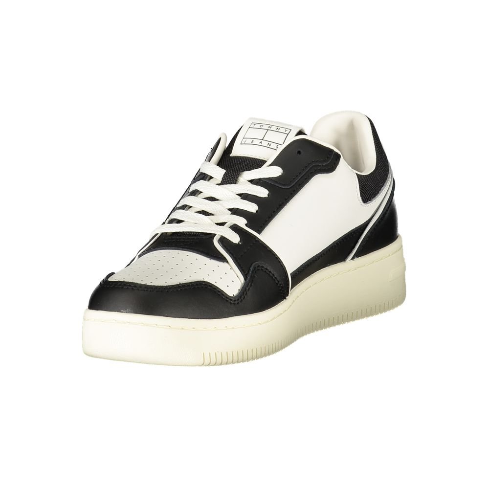 Black Polyurethane Men Sneaker - Image 3