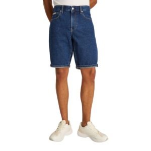 Classic Blue Cotton Bermuda Shorts designed by Calvin Klein
