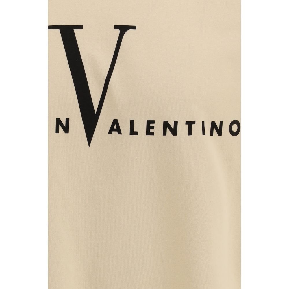Chic Beige Soft Cotton T-Shirt designed by Valentino Garavani - Image 3