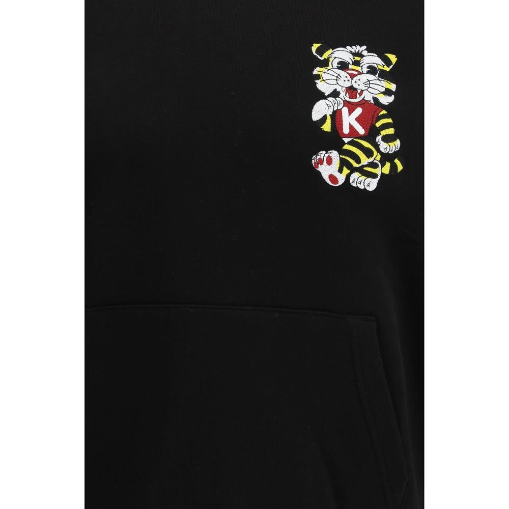 Original Black Soft Cotton Tiger Hoodie designed by Kenzo - Image 3