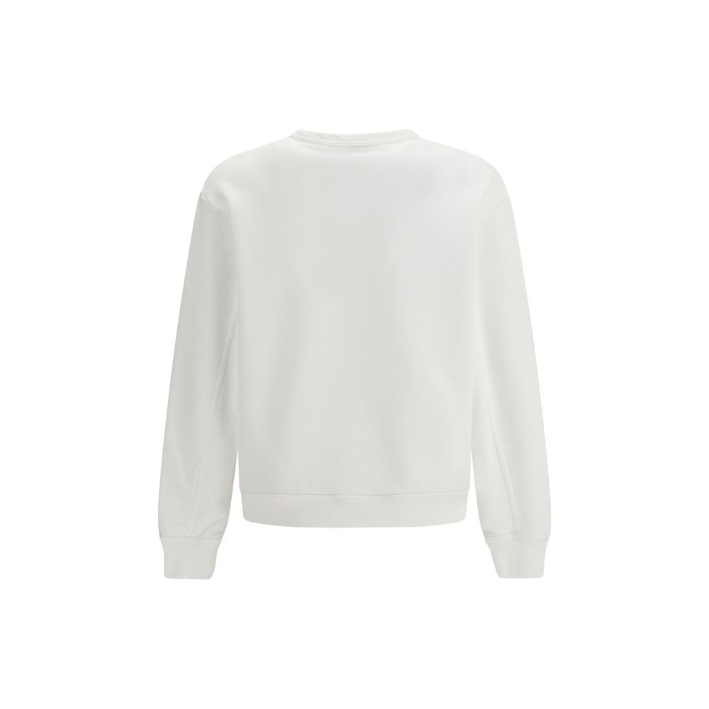 Trendy White Cotton Sweatshirt designed by Kenzo - Image 2