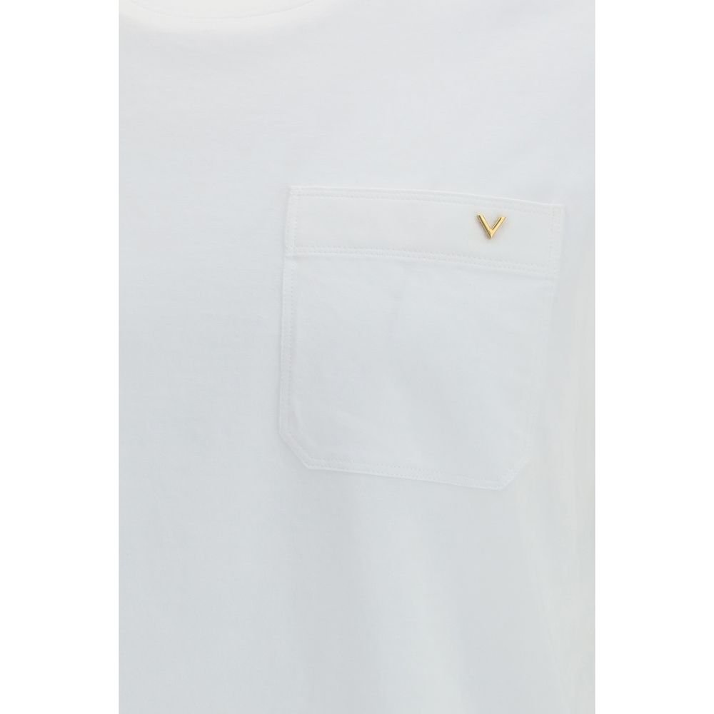 Chic White Cotton T-Shirt designed by Valentino Garavani - Image 3