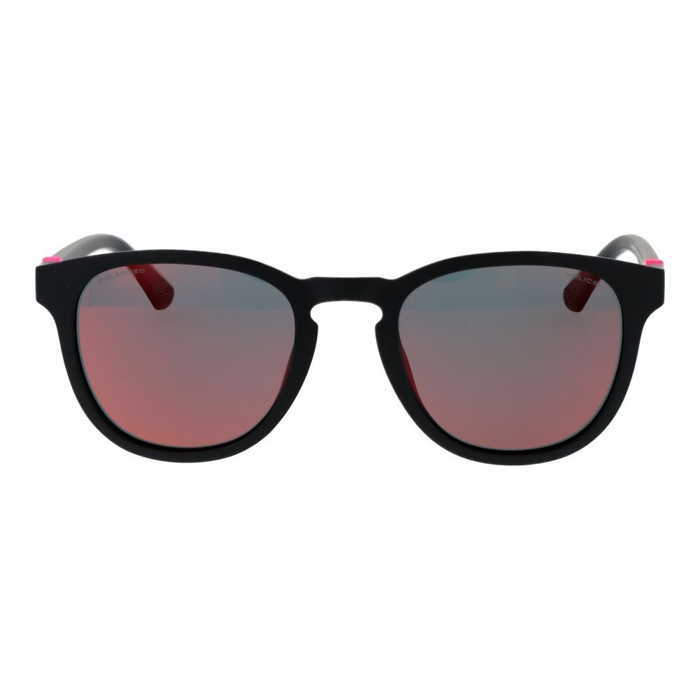 Chic Black Plastic Sunglasses designed by Police - Image 2