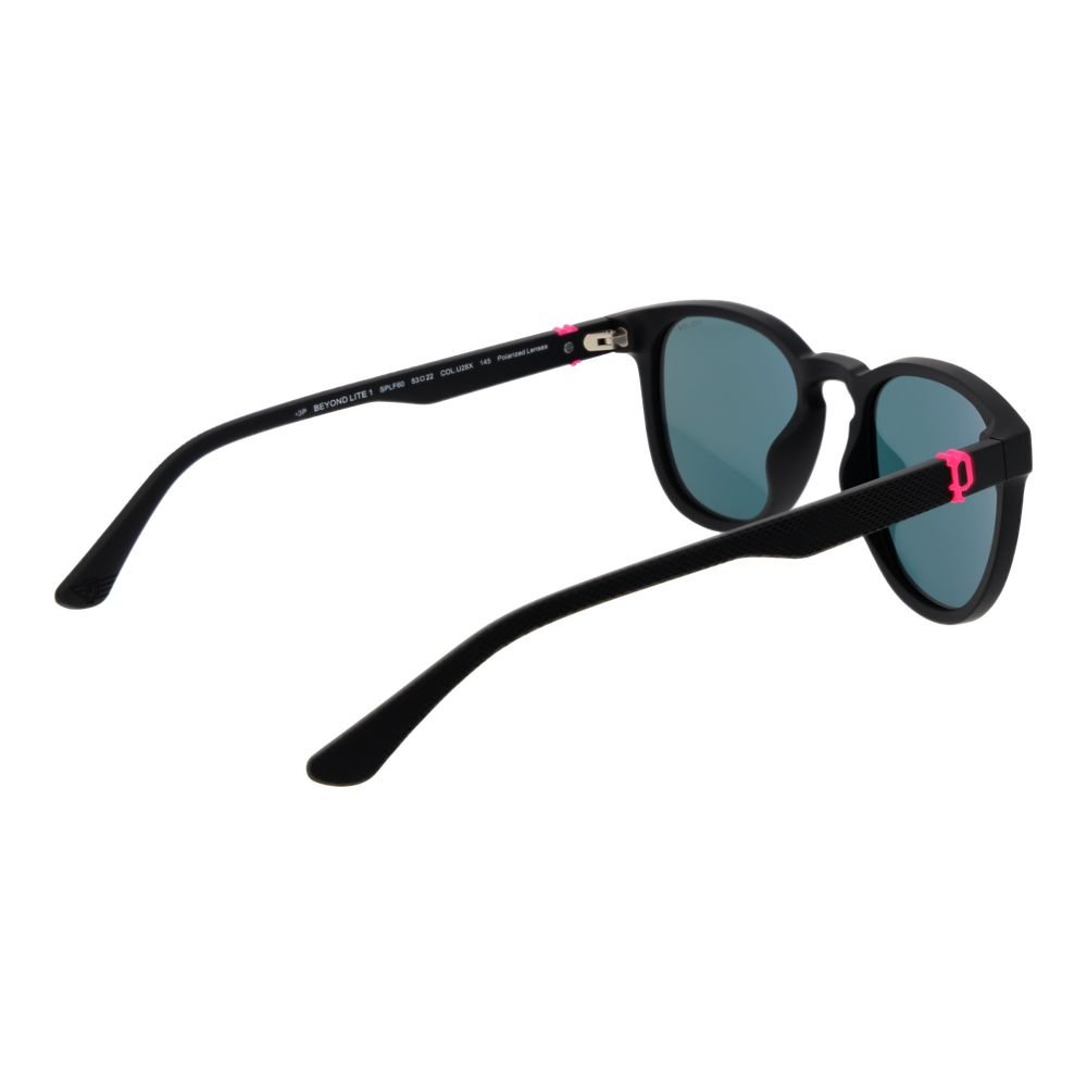 Chic Black Plastic Sunglasses designed by Police - Image 3