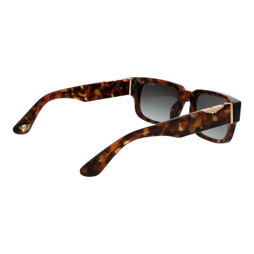 Brown Cellulose Acetate Sunglasses designed by Police - Image 3